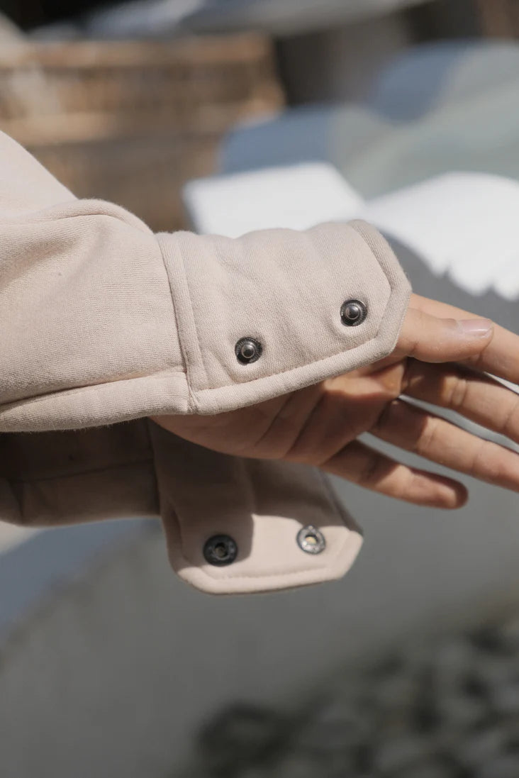 Spring Shacket - Beige