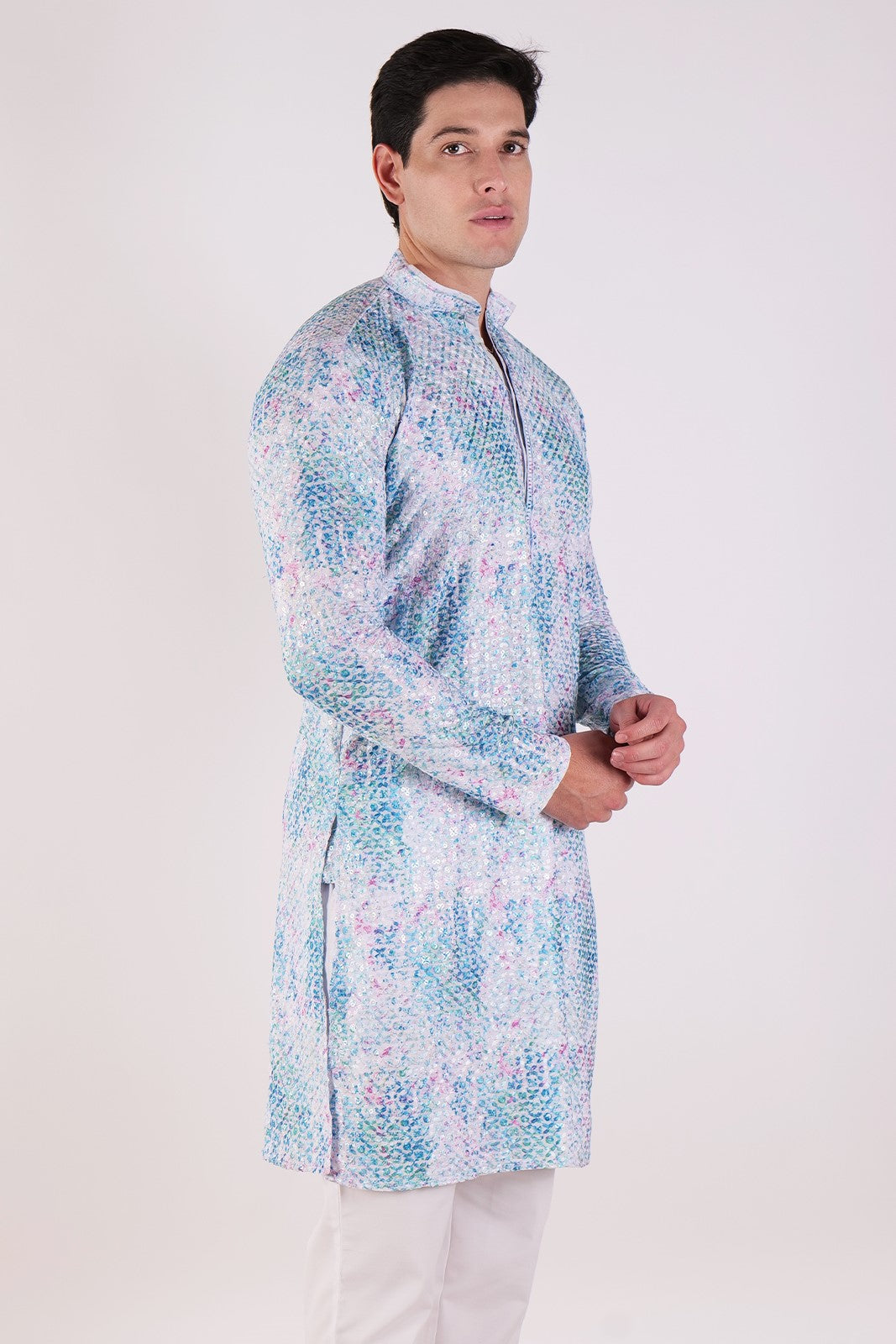 Resham Luxe Kurta & Pajama Set