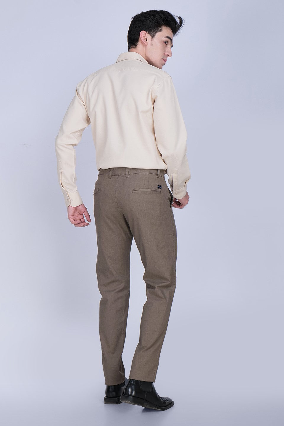 Light Brown Linen Trouser