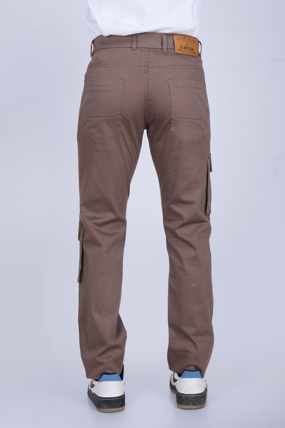 Regular Fit Brown Cargo Pant