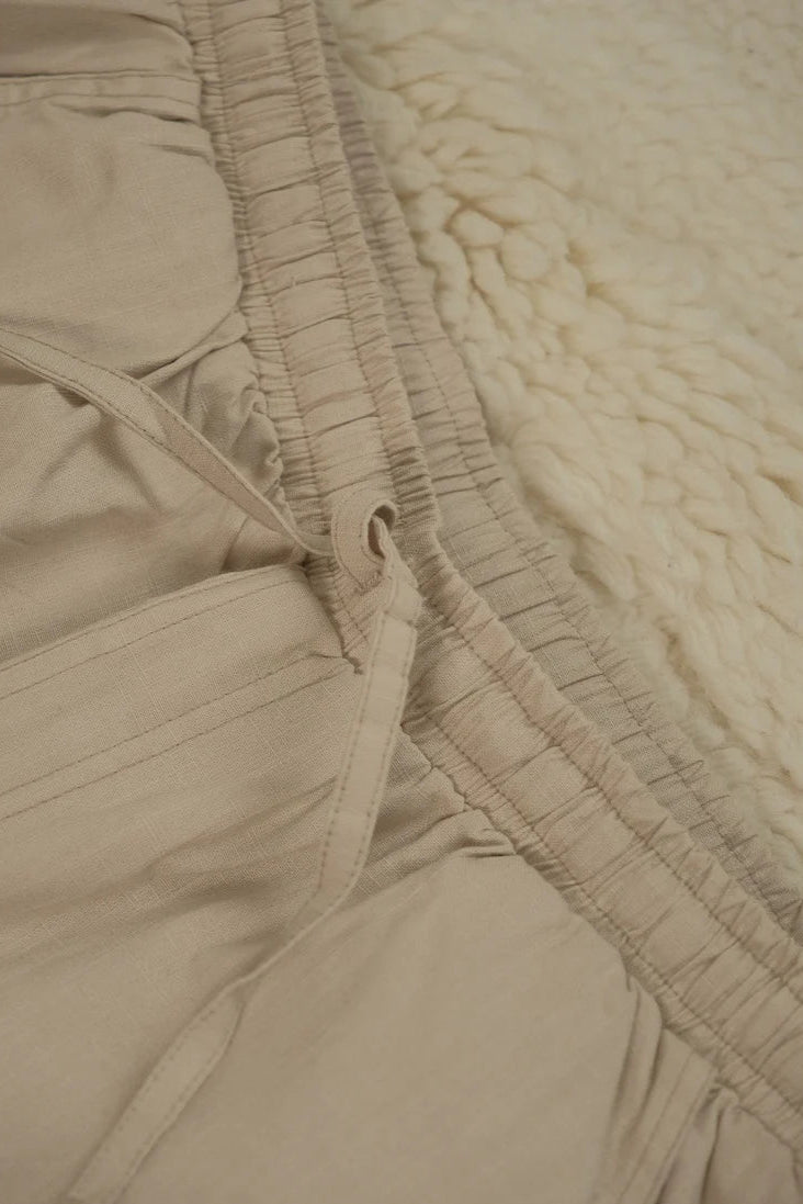 Linen Pant - Oatmeal