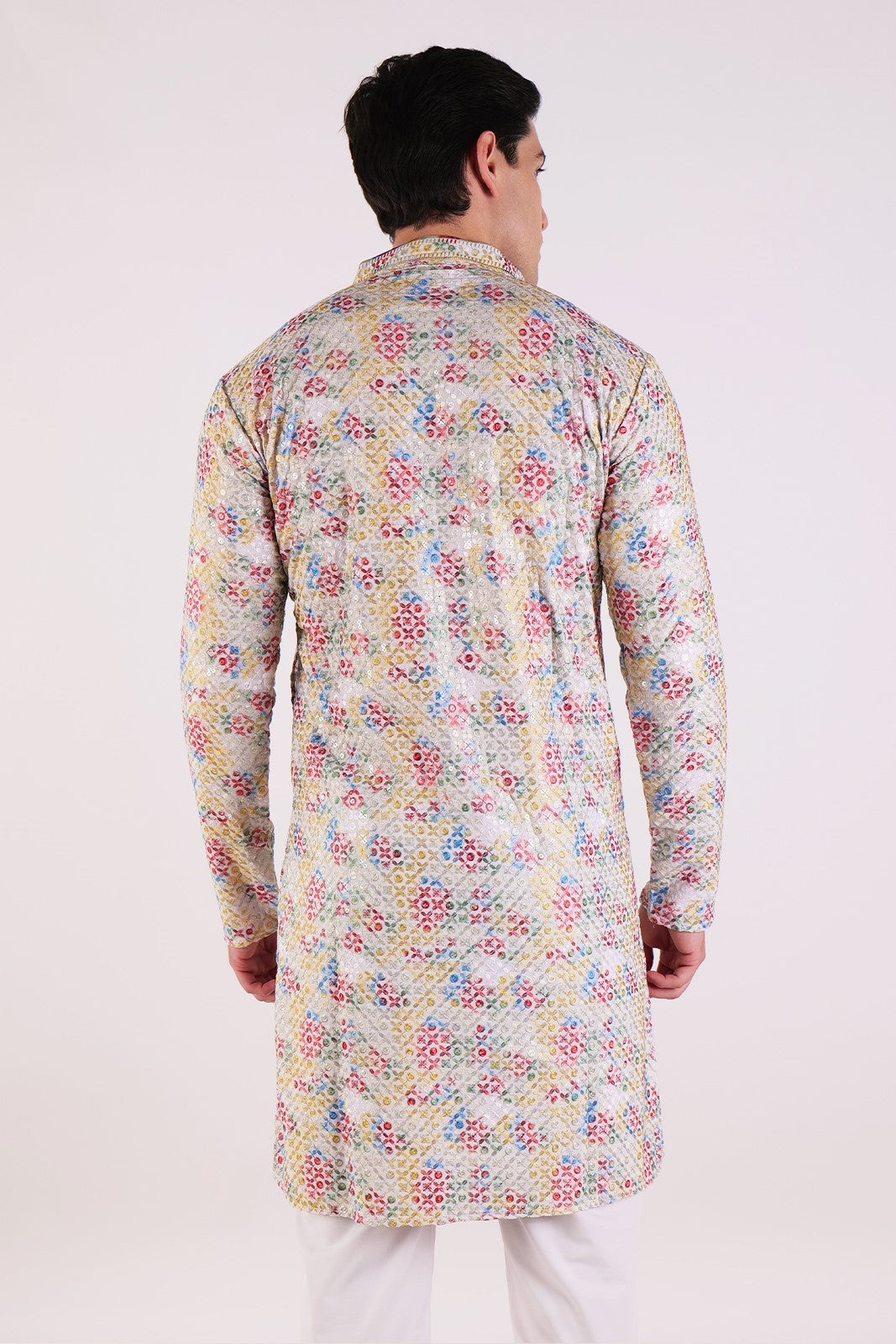 Royal Resham Heavy Work Kurta & Pajama Set