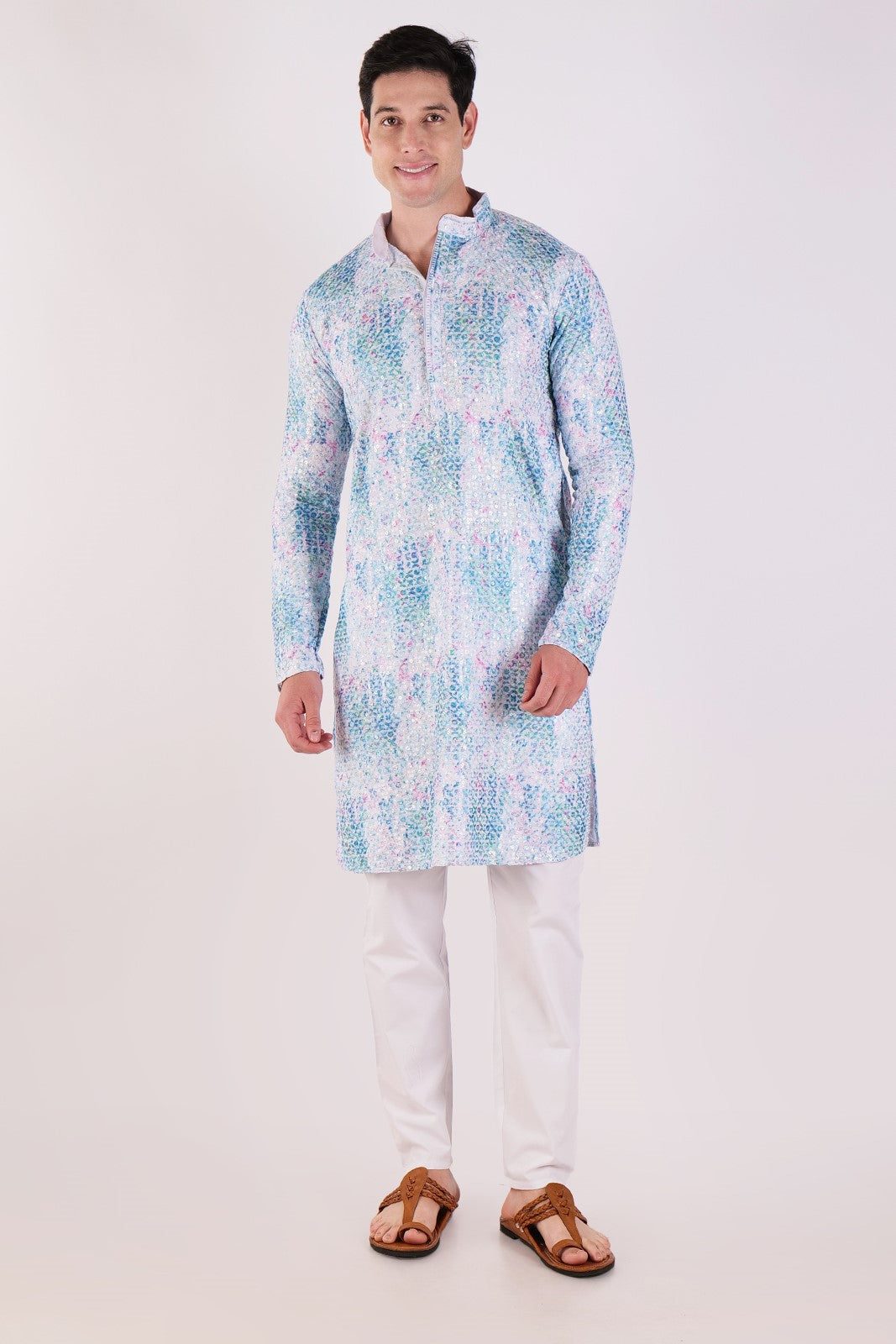 Resham Luxe Kurta & Pajama Set