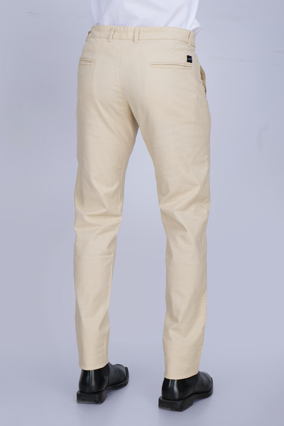 Cream Linen Trouser
