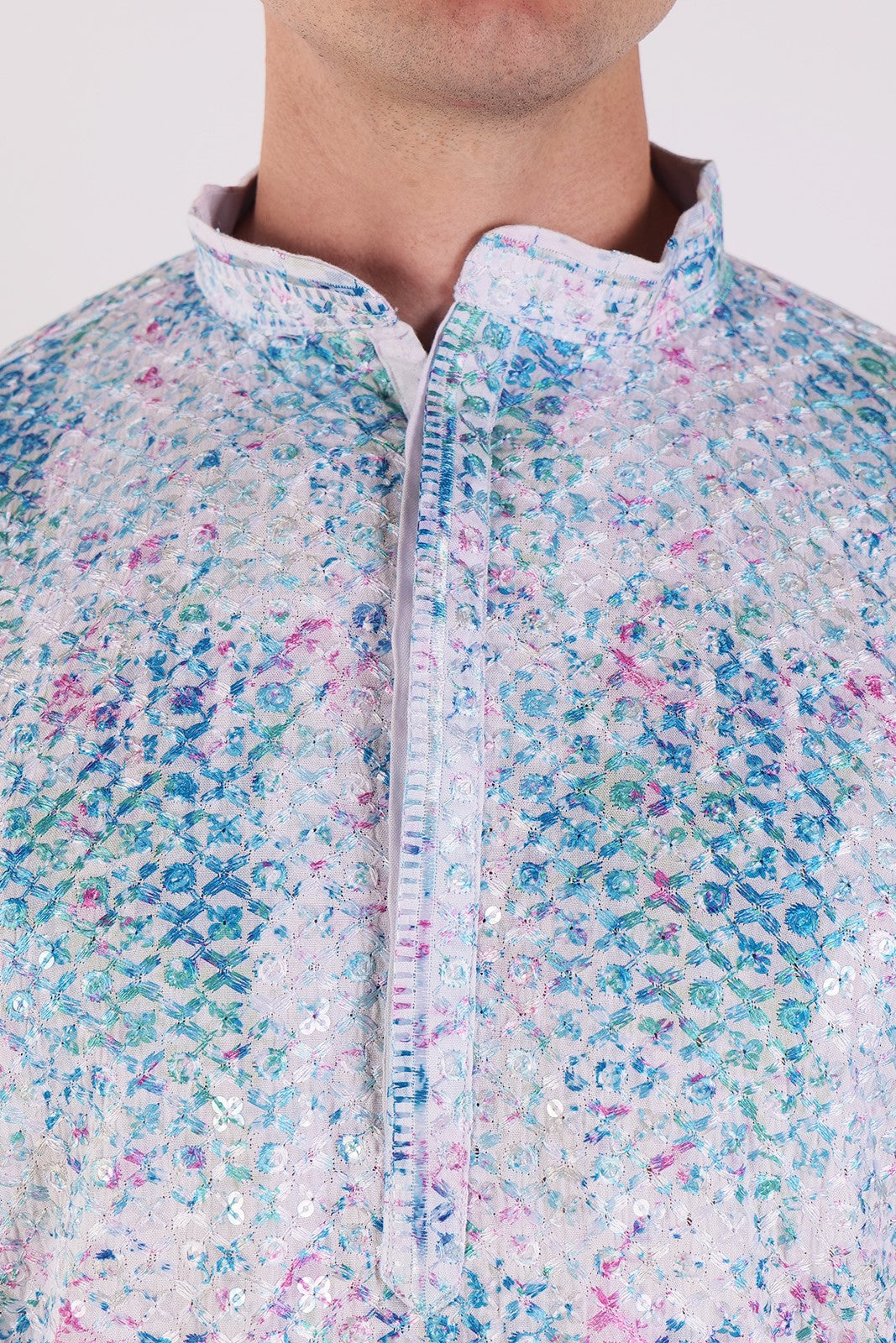 Resham Luxe Kurta & Pajama Set