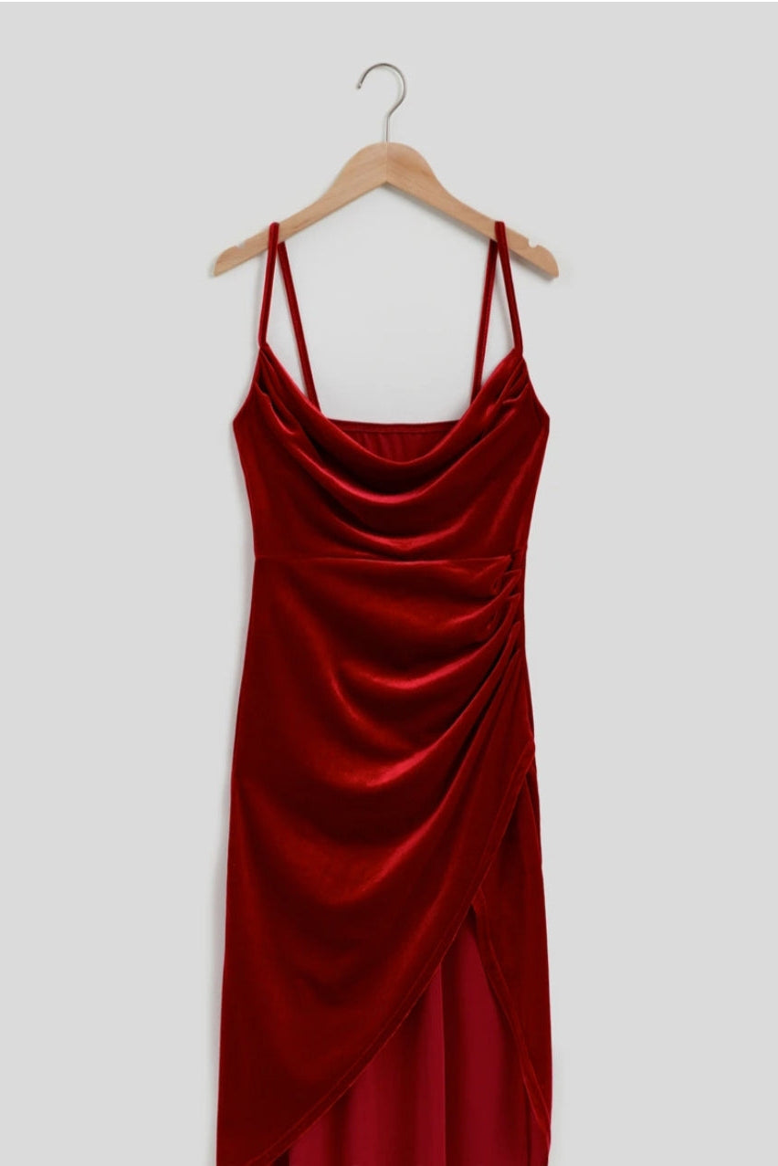 Slit Bodycon Dress
