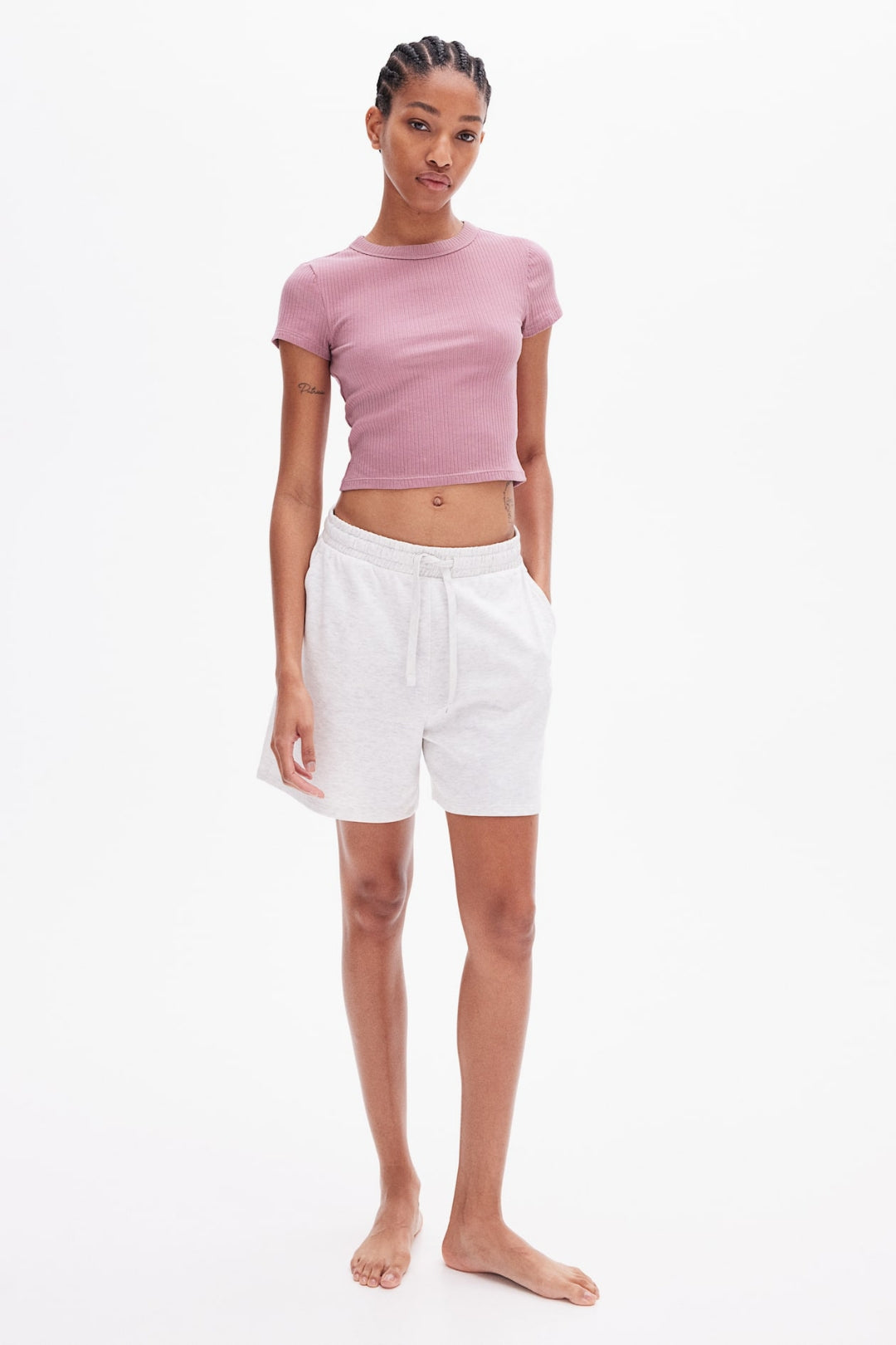 Ribbed T-shirt