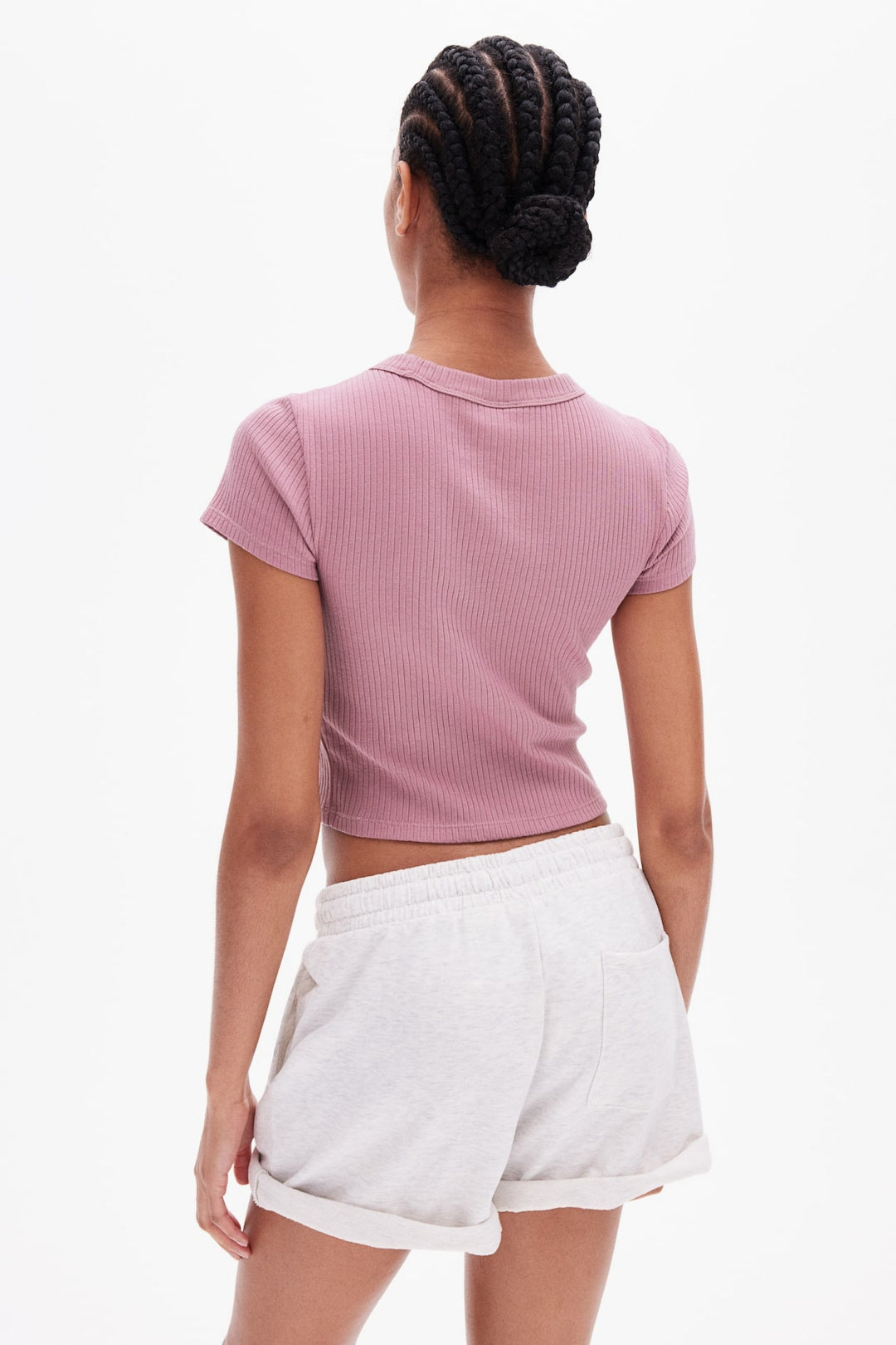 Ribbed T-shirt