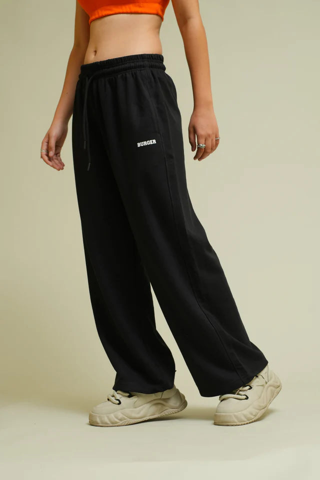 Irish Track Pants(Mid Rise Regular Fit) For Men And Women Black
