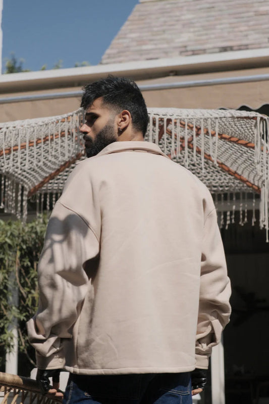 Spring Shacket - Beige