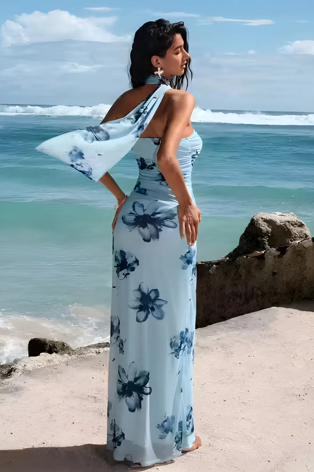 The Island Breeze Scarf Dress