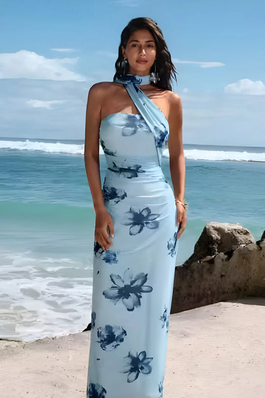 The Island Breeze Scarf Dress
