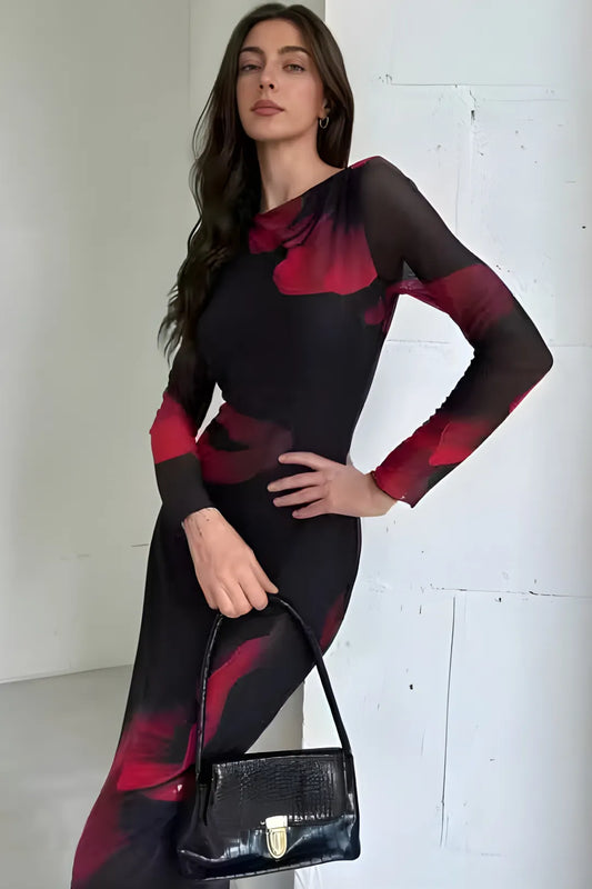 The Midnight Rose Maxi