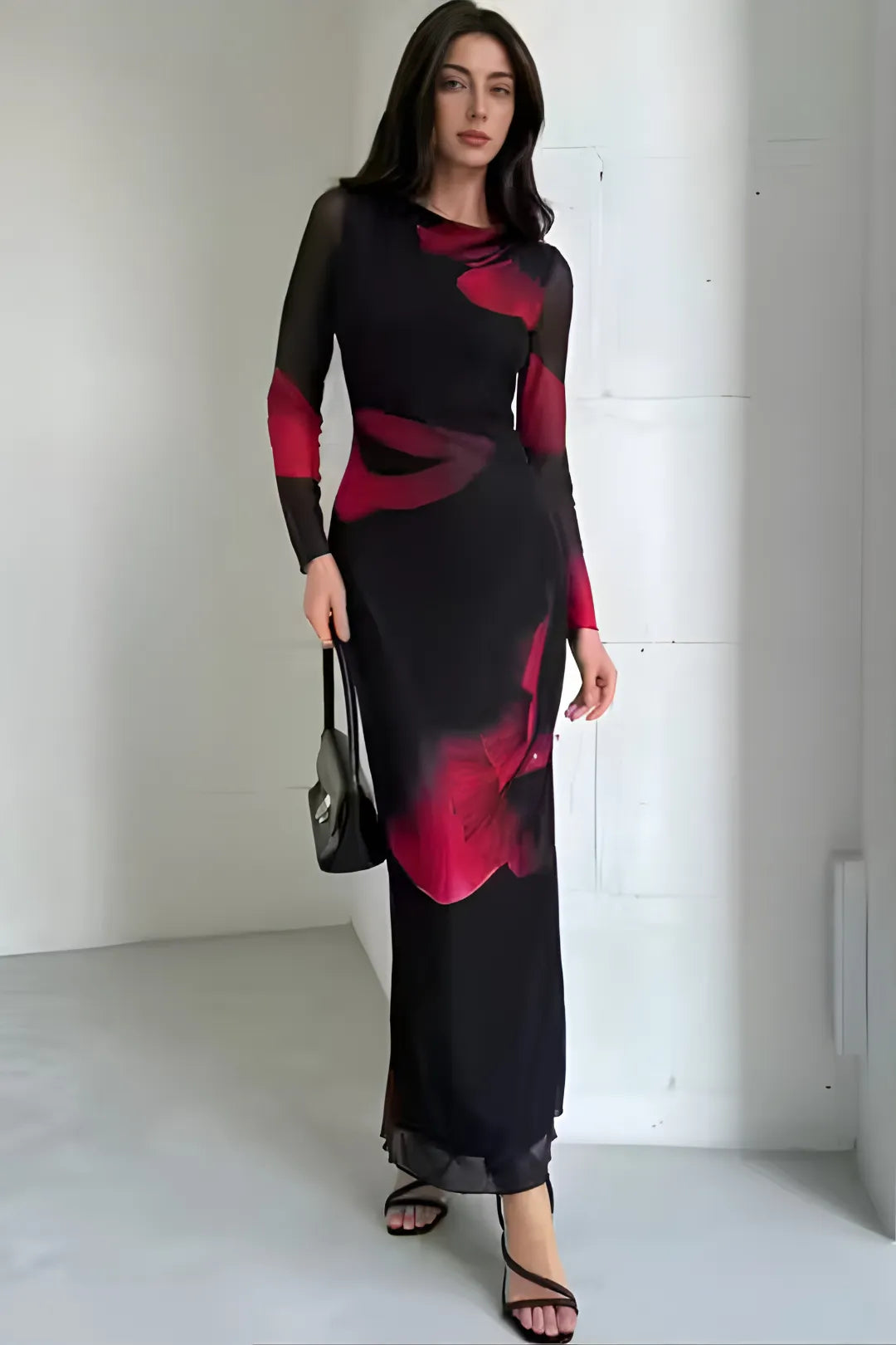 The Midnight Rose Maxi