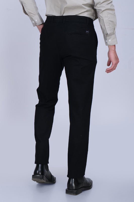 Black Linen Trouser