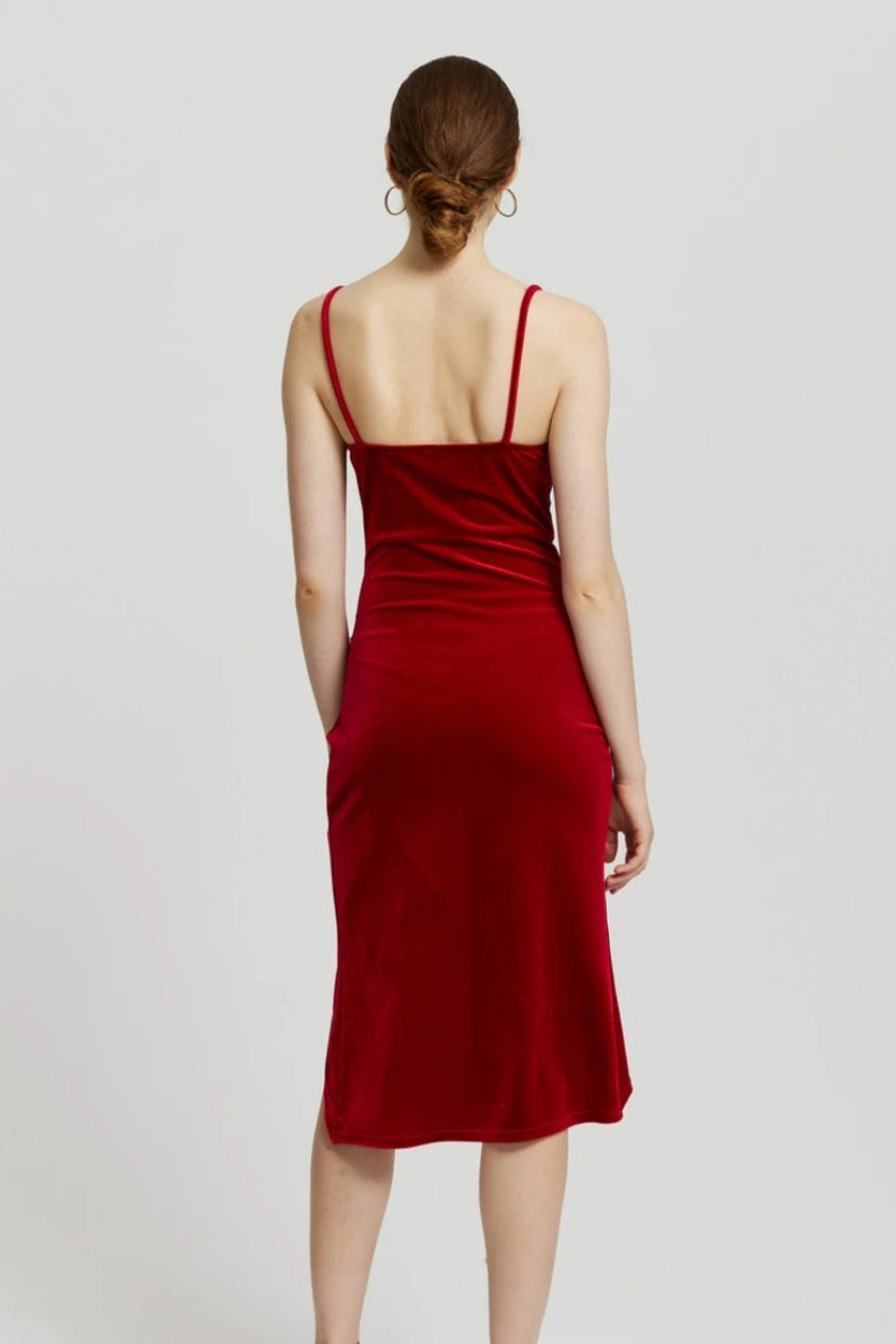 Slit Bodycon Dress