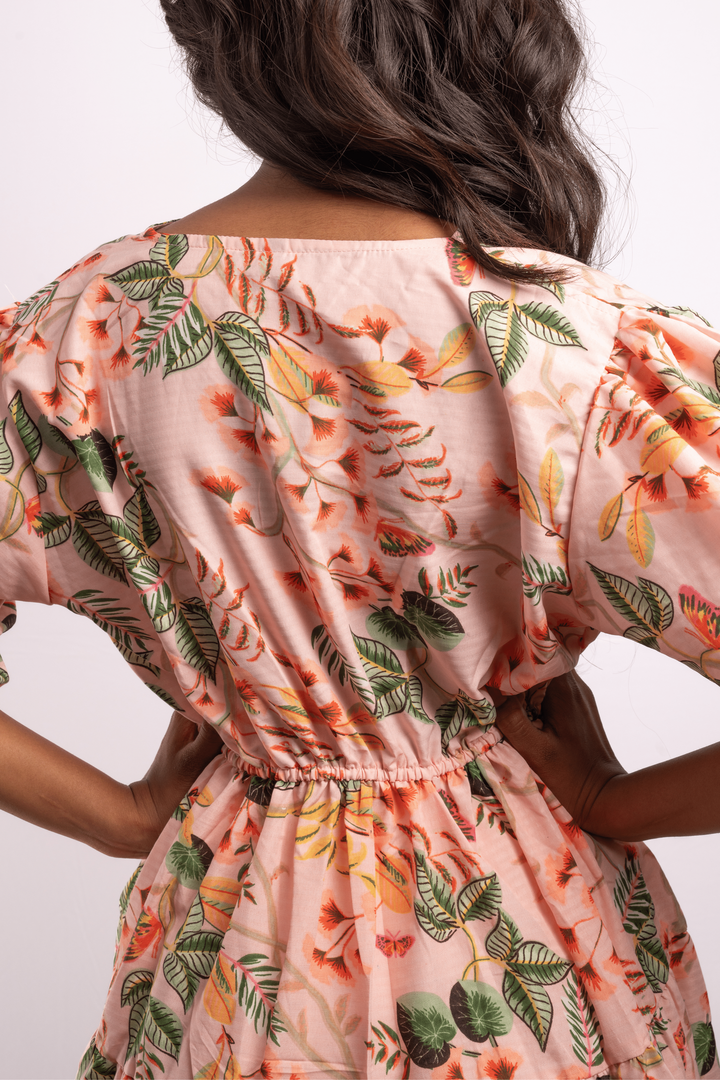 Peach Blossom Breeze Frock