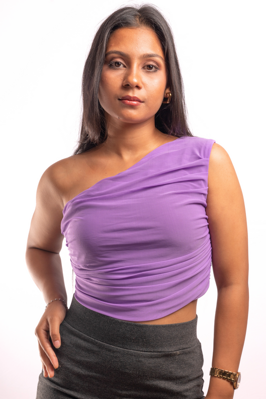 Lilac One Shoulder